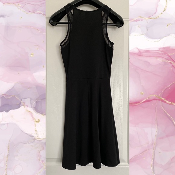 H&M | Cute A-Line Mesh Polka Dot Trim Dress - Picture 7 of 12